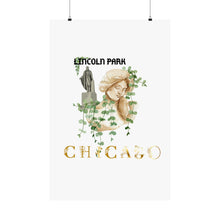 Load image into Gallery viewer, lincoln park chicago chicago hoodies chicago north side graphic hoodie unisex chicago neighborhood art poster