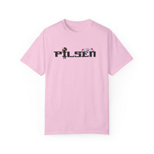 Load image into Gallery viewer, pilsen, unisex, chicago neighborhood, mexican culture, mexican heritage, chicago fashion, chicago streetwear, pink, graphic tee