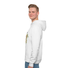 Load image into Gallery viewer, lincoln park chicago chicago hoodies chicago north side graphic hoodie unisex chicago neighborhood male model side view
