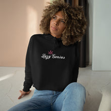 Load image into Gallery viewer, Women's Pink Leaf 420 Crop Hoodie