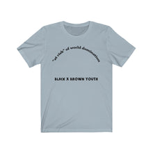 Load image into Gallery viewer, "At Risk" Text Unisex Tee