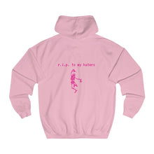 Load image into Gallery viewer, Pink Slept On Hoodie from Chicago Hoodies (back)