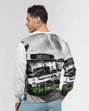 Load image into Gallery viewer, Chicago Hoodies brand signature not for tourists hoodie graphic crewneck bus public transit chicago is my kind of town wearable art my kind of town authentic chicago streetwear chicago fashion collection