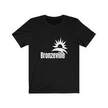 Load image into Gallery viewer, black chicago bronzeville t-shirt chicago hoodies unisex chicago neighborhood tee shirt historic bronzeville chicago black renaissance legacy collection tee shirt