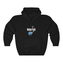 Load image into Gallery viewer, wicker park chicago puerto rican flag  chicago neighborhood chicago hoodies bucktown chicago fashion chicago streetwear graphic hoodie