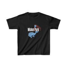 Load image into Gallery viewer, wicker park chicago puerto rican flag chicago neighborhood chicago hoodies bucktown chicago fashion chicago streetwear graphic black kids tee