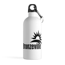Load image into Gallery viewer, chicago bronzeville stainless steel water bottle chicago hoodies chicago neighborhood water bottle historic bronzeville chicago black renaissance legacy collection stainless steel