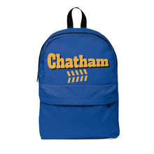 Load image into Gallery viewer, chicago chatham neighborhood hoodie south side community simeon high school backpack chicago hoodies chicago culture royal blue chicago streetwear book bag