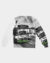 Load image into Gallery viewer, Chicago Hoodies brand signature not for tourists hoodie graphic crewneck bus public transit chicago is my kind of town wearable art my kind of town authentic chicago streetwear chicago fashion collection