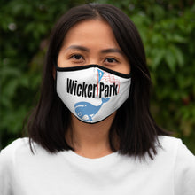 Load image into Gallery viewer, wicker park chicago puerto rican flag chicago neighborhood chicago hoodies bucktown chicago fashion chicago streetwear fitted face mask