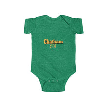 Load image into Gallery viewer, chicago chatham neighborhood infant onesie south side community simeon high school chicago hoodies chicago culture chicago baby babies infant wear green