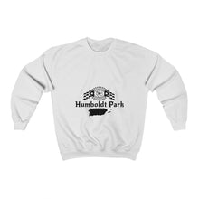 Load image into Gallery viewer, sweatshirt humboldt park chicago paseo boricua puerto rico puerto rican hoodie puerto rican flag humboldt park lagoon chicago neighborhood chicago hoodies streetwear