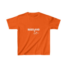Load image into Gallery viewer, roseland chicago neighborhood far south side kids tee chicago hoodies chicago culture streetwear chicago kids fashion Dreadhead Cowboy kids t shirt orange