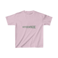 Load image into Gallery viewer, pink chicago hyde park kids t-shirt university museum parks lake michigan chicago hoodies unisex chicago neighborhood kids tee shirt chicago kidswear