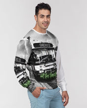 Load image into Gallery viewer, Chicago Hoodies brand signature not for tourists hoodie graphic crewneck bus public transit chicago is my kind of town wearable art my kind of town authentic chicago streetwear chicago fashion collection