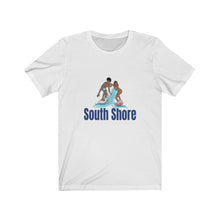 Load image into Gallery viewer, south shore chicago neighborhood south side chicago chicago fashion streetwear rainbow beach chicago hoodies historic black community black artists illustrator graphic tee