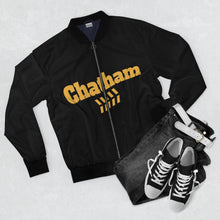 Load image into Gallery viewer, chicago chatham neighborhood bomber jacket south side community chicago hoodies chicago culture chicago authentic streetwear wardrobe fit check