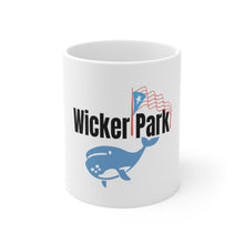 Load image into Gallery viewer, wicker park chicago puerto rican flag chicago neighborhood chicago hoodies bucktown chicago fashion coffee mug
