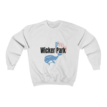 Load image into Gallery viewer, wicker park chicago puerto rican flag chicago neighborhood chicago hoodies bucktown chicago fashion chicago streetwear graphic sweatshirt