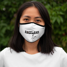 Load image into Gallery viewer, roseland chicago neighborhood far south side fitted face mask chicago hoodies chicago culture streetwear chicago fashion Dreadhead Cowboy fashion face mask