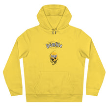 Load image into Gallery viewer, yellow humble loyal gothic hoodie streetwear chicago hoodies skull