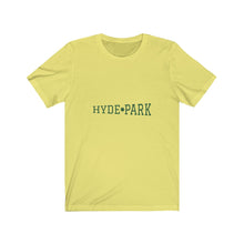 Load image into Gallery viewer, yellow chicago hyde park t-shirt university museum parks lake michigan chicago hoodies unisex chicago neighborhood tee shirt