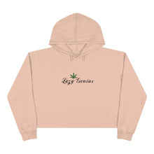 Load image into Gallery viewer, peach blush cannabis marijuana 420 crop hoodie chicago hoodies brand