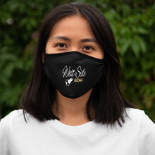 Load image into Gallery viewer, West Side Chicago Cursive Fitted Face Mask
