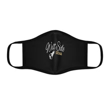 Load image into Gallery viewer, West Side Chicago Cursive Fitted Face Mask