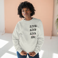 Load image into Gallery viewer, southside chi sweatshirt south side chicago chi city classic sweatshirt fancy lettering activewear woman jeans