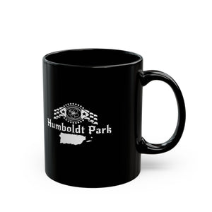 Humboldt Park Chicago Black mug 11oz