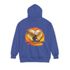 blue, house music, chicago, chosen few djs, chicago dj, house music culture, streetwear, chicago culture, chicago fashion, chicago house music, fashion hoodie, frankie knuckles, jesse saunders, marshall jefferson, Farley jackmaster keith, ron hardy, steve silk hurley, chicago hoodies, back view