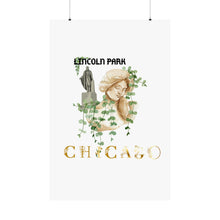 Load image into Gallery viewer, lincoln park chicago chicago hoodies chicago north side graphic hoodie unisex chicago neighborhood poster art wall art
