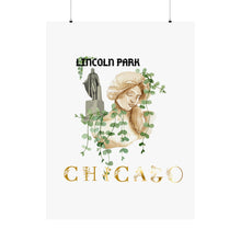 Load image into Gallery viewer, lincoln park chicago chicago hoodies chicago north side graphic hoodie unisex chicago neighborhood home decor art poster
