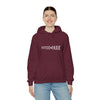 girl wearing maroon burgundy chicago hyde park hoodie university museum parks lake michigan chicago hoodies unisex chicago neighborhood
