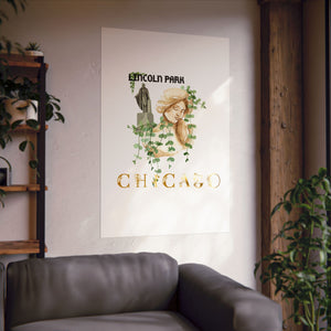 lincoln park chicago chicago hoodies chicago north side graphic hoodie unisex chicago neighborhood poster art poster wall art home decor