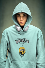 Load image into Gallery viewer, humble loyal gothic hoodie streetwear chicago hoodies skull
