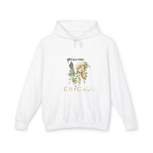 lincoln park chicago chicago hoodies chicago north side graphic hoodie unisex chicago neighborhood lightweight front