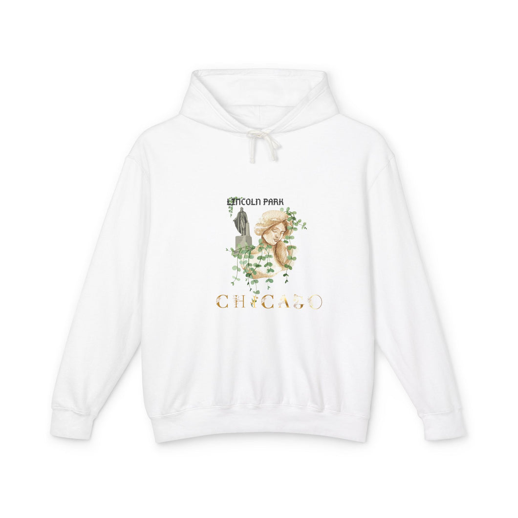 lincoln park chicago chicago hoodies chicago north side graphic hoodie unisex chicago neighborhood lightweight front