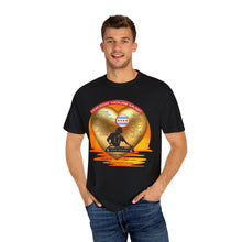 Load image into Gallery viewer, house music, chicago, chosen few djs, chicago dj, house music culture, streetwear, chicago culture, chicago fashion, chicago house music, fashion tee, frankie knuckles, jesse saunders, marshall jefferson, Farley jackmaster keith, ron hardy, steve silk hurley, chicago hoodies, graphic tee, male model, black tee
