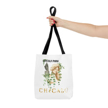 Load image into Gallery viewer, lincoln park chicago chicago hoodies chicago north side graphic hoodie unisex chicago neighborhood woman hands woman holding bag
