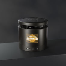Load image into Gallery viewer, Chicago Celebrity Metal Bluetooth Speaker and Wireless Charging Pad
