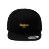 Black Chatham Unisex Flat Bill Hat