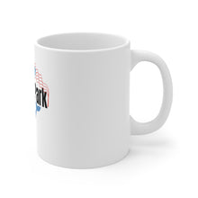 Load image into Gallery viewer, wicker park chicago puerto rican flag  chicago neighborhood chicago hoodies bucktown chicago fashion coffee mug
