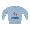 baby blue south shore chicago neighborhood south side chicago chicago fashion streetwear rainbow beach chicago hoodies historic black community black artists illustrator graphic sweatshirt