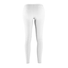 Load image into Gallery viewer, back view chicago hyde park leggings university museum parks lake michigan chicago hoodies women chicago neighborhood streetwear chicago girls chicago girlies white black letters
