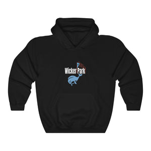 wicker park chicago puerto rican flag  chicago neighborhood chicago hoodies bucktown chicago fashion chicago streetwear graphic hoodie