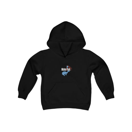 wicker park chicago puerto rican flag  chicago neighborhood chicago hoodies bucktown chicago fashion chicago streetwear graphic kids hoodie