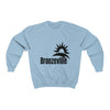blue chicago bronzeville sweatshirt chicago hoodies unisex chicago neighborhood historic bronzeville chicago black renaissance legacy collection black letters