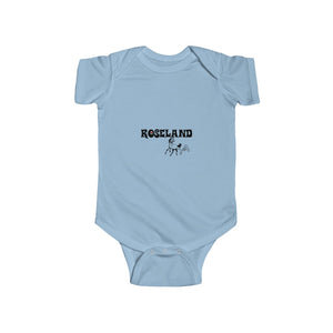 roseland chicago neighborhood far south side baby onesie chicago hoodies chicago culture chicago babies infant fashion Dreadhead Cowboy baby shower gifts blue